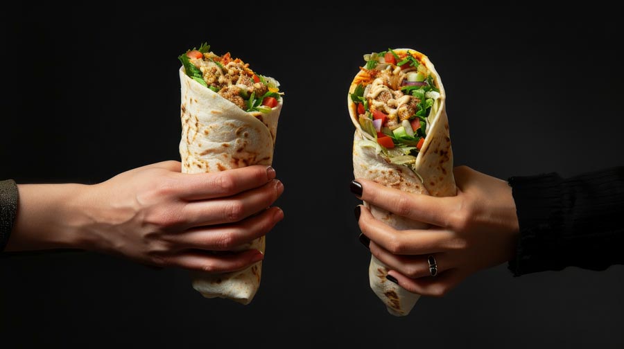 Burrito The Classic Roll Method