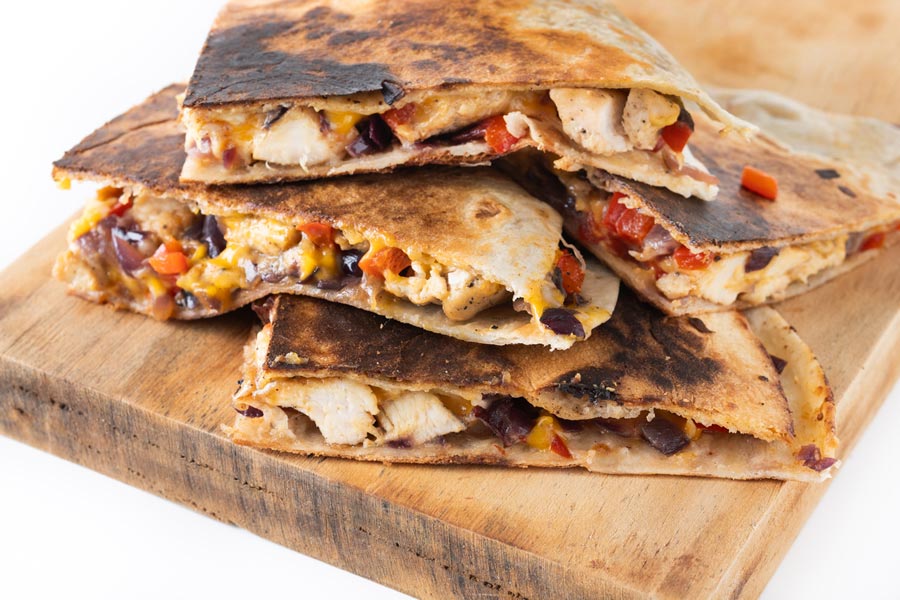 order quesada burritos from The Burrito Bros