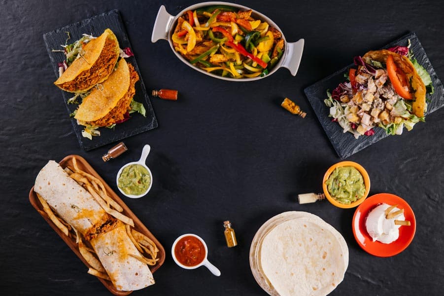 Taco vs Burrito Halal Mexican Food